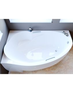 Ванна из искусственного камня Фэма Стиль Аделина R 160x90 см